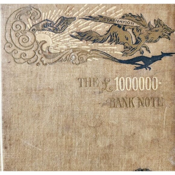 Mark Twain The 1 Million Pound Bank Note First Edition 1893 HC Victorian Bk HBS - Picture 1 of 11